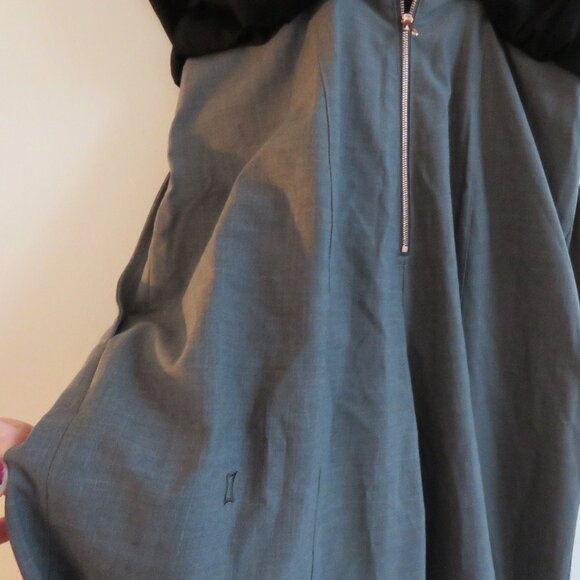 KIT AND ACE Stardust Overalls Jumpsuit Minimalist Academia Wool Silk Blend US 6 - Picture 14 of 15